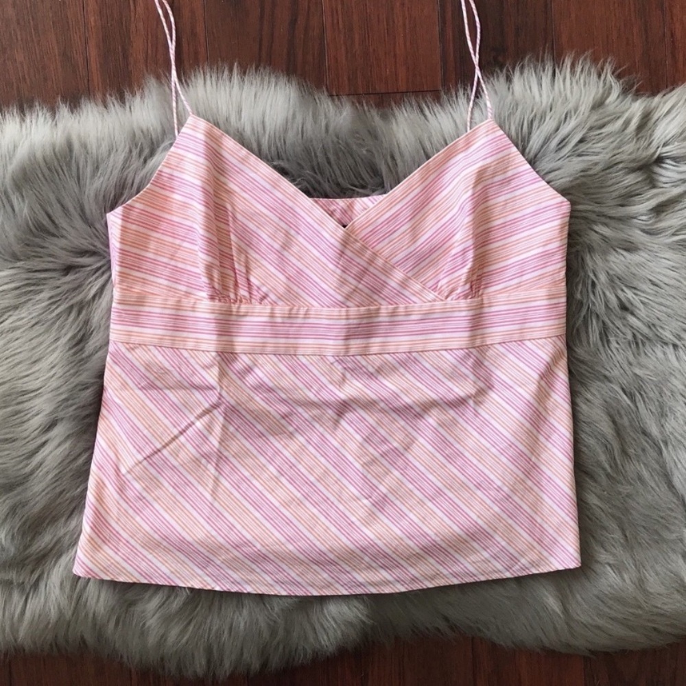 J Crew Spaghetti Strap Shirt NWT